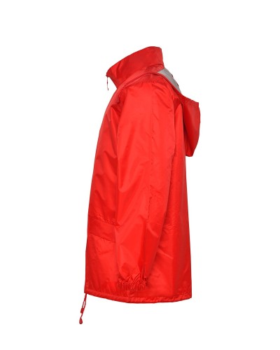 Chubasquero de Cuello Alto con Cremallera Completa. 100% poliéster impermeable, 70 g/m²
