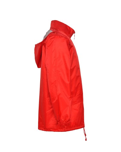 Chubasquero de Cuello Alto con Cremallera Completa. 100% poliéster impermeable, 70 g/m²