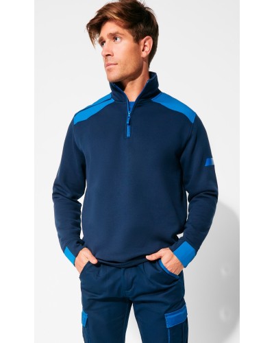 Sudadera Hombre 50% algodón / 50% poliéster, felpa perchada, 280 g/m².