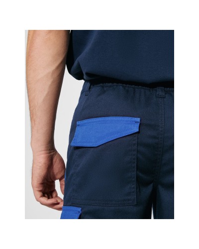 Bermuda Multibolsillos 65% poliéster / 33% algodón / 2% elastano, sarga, 250 g/m²