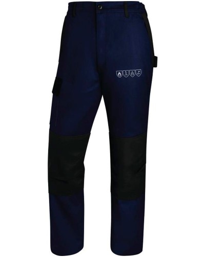 Pantalón Ignífugo - Antiestático. 99% Algodón - 1% Fibra antiestática 320 g/m².