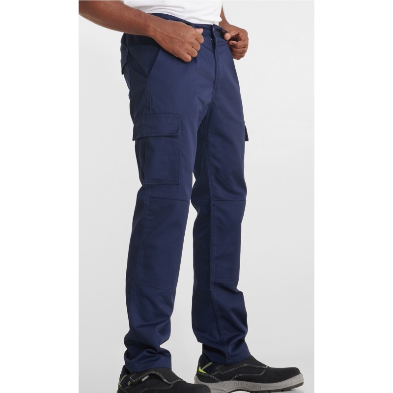 Pantalón multibols. Marino
