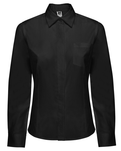 Blusa Entallada Manga Larga
