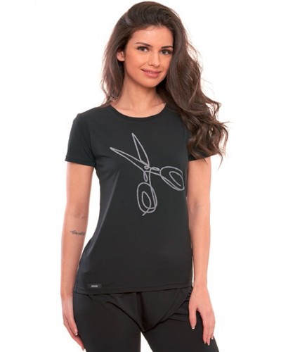Camiseta Negra Manga Corta