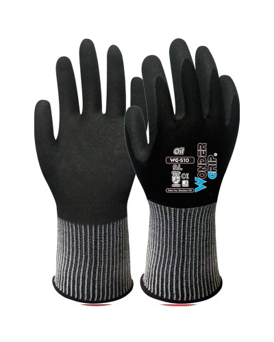 Pack Guante Nailon y spandex con doble recubrimiento de nitrilo en palma