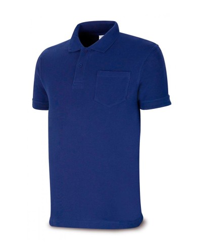 Polo Unisex Manga Corta Un Bolsillo