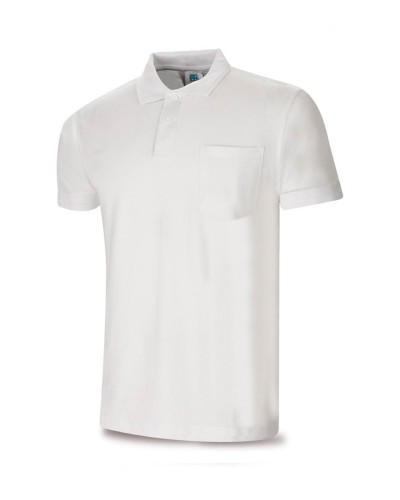 Polo Unisex Manga Corta Un Bolsillo