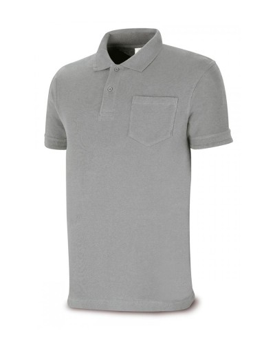 Polo Unisex Manga Corta Un Bolsillo
