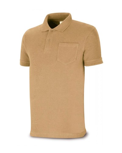 Polo Unisex Manga Corta Un Bolsillo