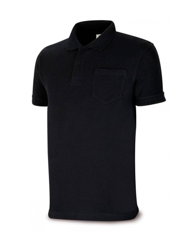 Polo Unisex Manga Corta Un Bolsillo