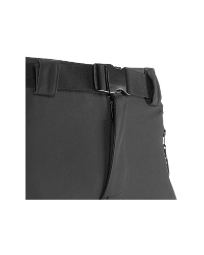 Pantalón  multibolsillos, 93% poliéster / 7% elastano de tejido cortavientos y forro  micropolar