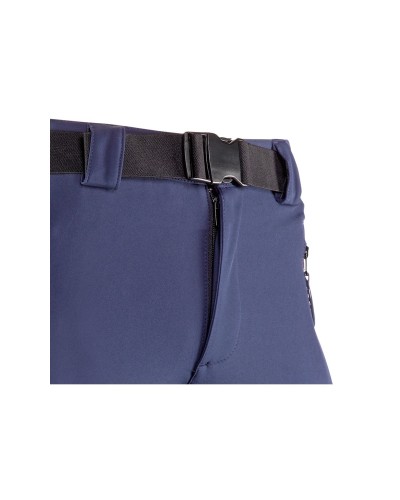 Pantalón Cortavientos Elástico con forro micropolar 93% Poliéster - 7% Spandex.