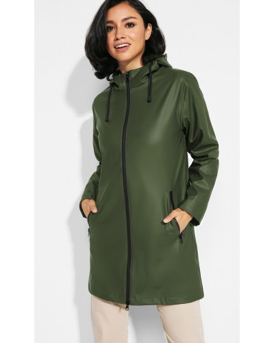 Chubasquero Impermeable de Mujer Entallado