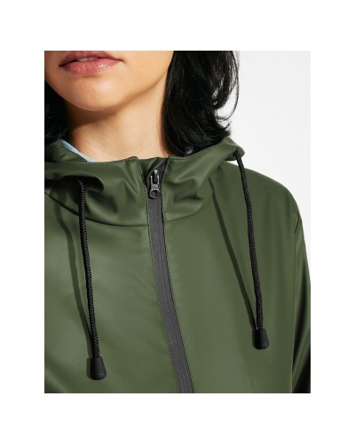 Chubasquero Impermeable de Mujer Entallado