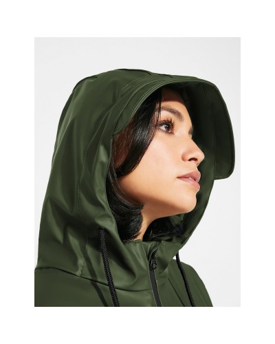 Chubasquero Impermeable de Mujer Entallado