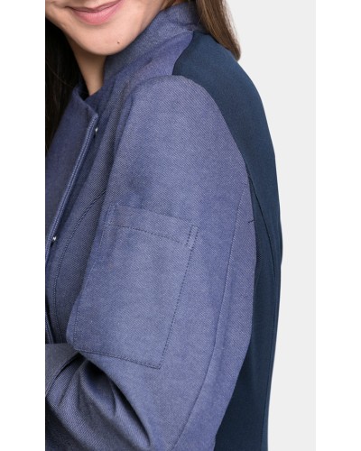 Chaqueta Cocina Mujer Algodón - Poliéster