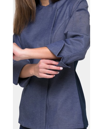 Chaqueta Cocina Mujer Algodón - Poliéster