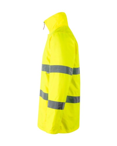 Parka Alta Visibilidad. 100% Pol. recubrimiento de PU