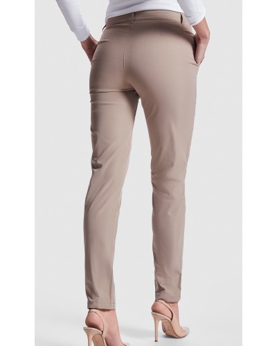 Pantalón Mujer. 70% pol. / 30% elas. 200 g/m²