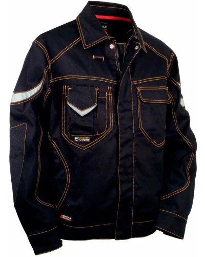 Cazadora Multib. Beige/Negro