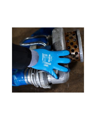 Pack Guante de nailon con doble recubrimiento de látex. 100% resistente al agua.
