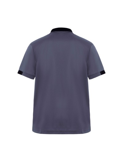 Polo Hombre 100% poliéster piqué, 160 g/m².