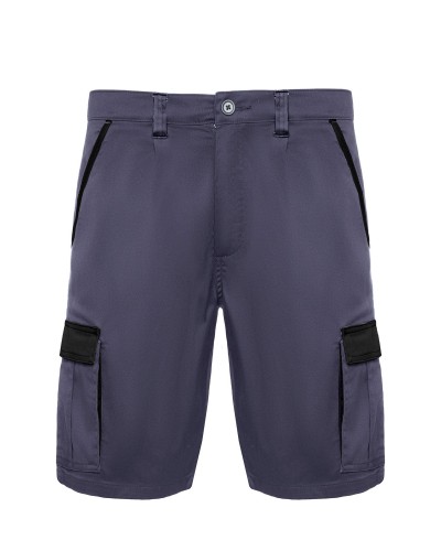 Bermuda Multibolsillos 65% poliéster / 33% algodón / 2% elastano, sarga, 250 g/m²