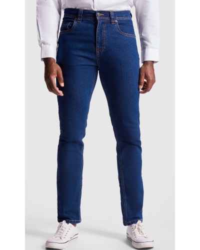 Pantalón Vaquero Hombre. 78% Alg. / 20% Pol. 2% elas. 370 g/m²