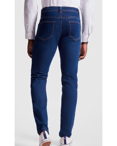 Pantalón Vaquero Hombre. 78% Alg. / 20% Pol. 2% elas. 370 g/m²