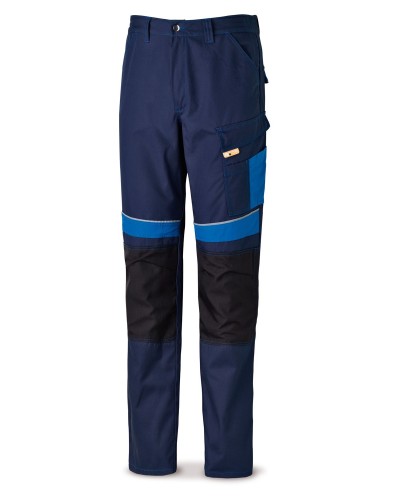 Pantalón Multibolsillos Bicolor