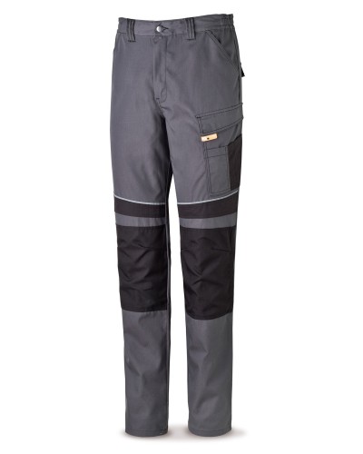 Pantalón Multibolsillos Bicolor