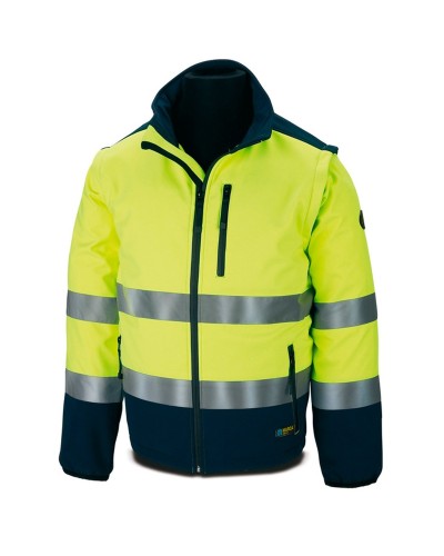 Softshell Mangas Desmontables Alta Visibilidad
