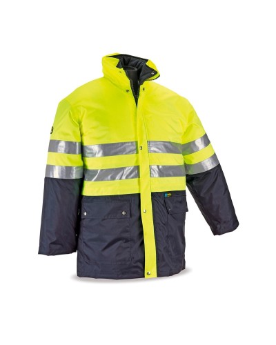 Parka Bicolor Alta Visibilidad Triple Uso