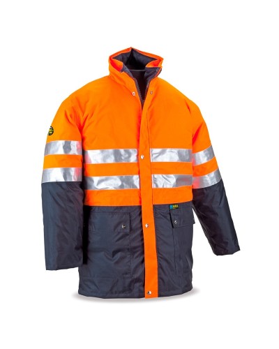 Parka Bicolor Alta Visibilidad Triple Uso