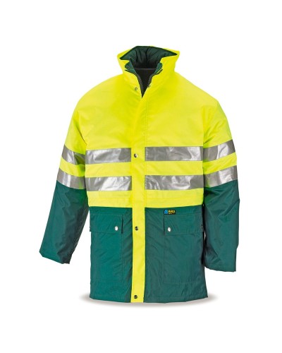 Parka Bicolor Alta Visibilidad Triple Uso