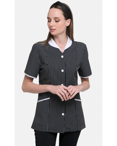 Casaca Mujer Manga Corta Bicolor