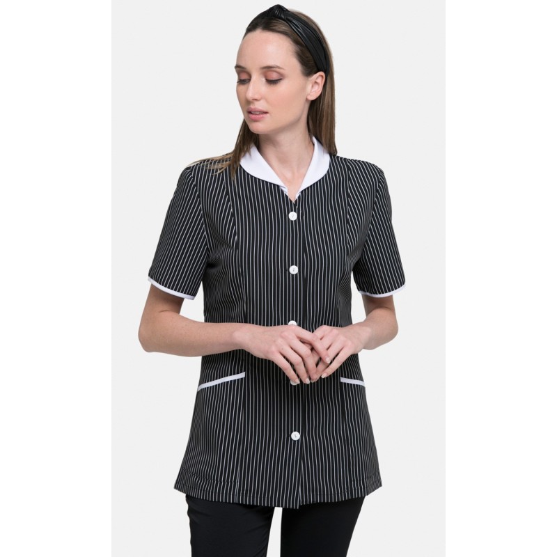 Casaca Mujer Manga Corta Bicolor