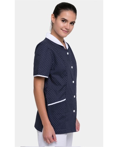 Casaca Mujer Manga Corta Bicolor
