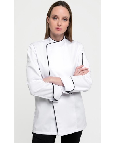 Chaqueta Unisex con Vivos en Contraste 65% Pol - 35% Alg