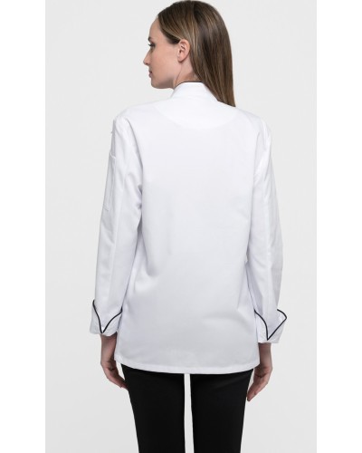 Chaqueta Unisex con Vivos en Contraste 65% Pol - 35% Alg