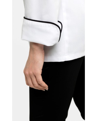 Chaqueta Unisex con Vivos en Contraste 65% Pol - 35% Alg