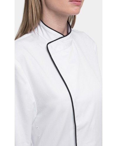 Chaqueta Unisex con Vivos en Contraste 65% Pol - 35% Alg