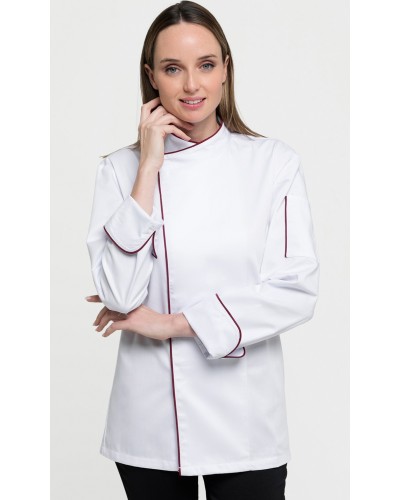 Chaqueta Unisex con Vivos en Contraste 65% Pol - 35% Alg