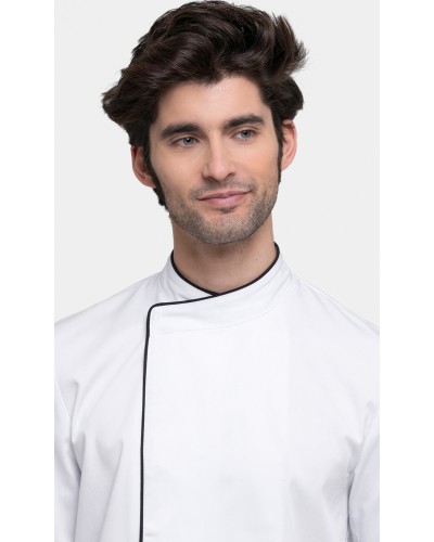 Chaqueta Unisex con Vivos en Contraste 65% Pol - 35% Alg
