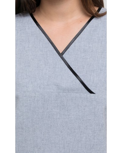 Casaca Chambray Negro