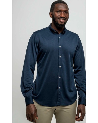 Camisa de Hombre Slim Fit100% Poliéster