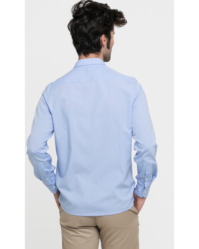 Camisa de Hombre. Fil a Fil 60% Algodón / 40% Poliéster