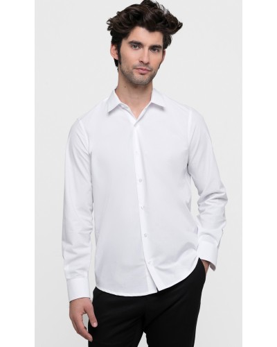 Camisa de Hombre. Fil a Fil 60% Algodón / 40% Poliéster