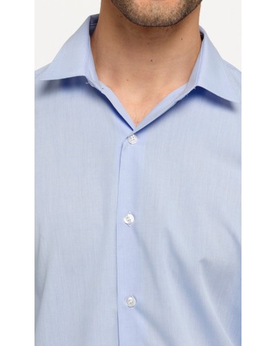 Camisa de Hombre. Fil a Fil 60% Algodón / 40% Poliéster