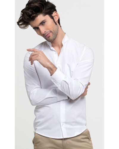 Camisa Cuello Mao M/L